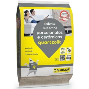 Rejunte Para Porcelanato Cinza Platina 5Kg